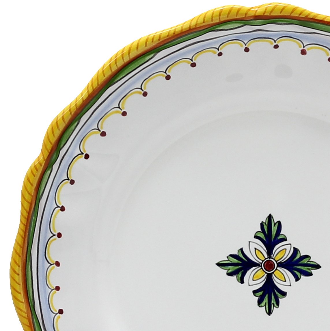 RAFFAELLESCO SIMPLE: Dinner Plate - DERUTA OF ITALY