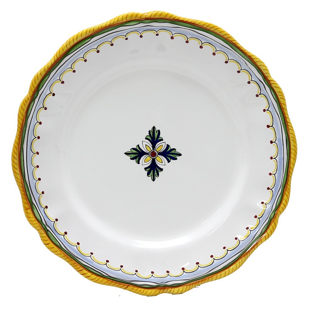 RAFFAELLESCO SIMPLE: Dinner Plate - DERUTA OF ITALY