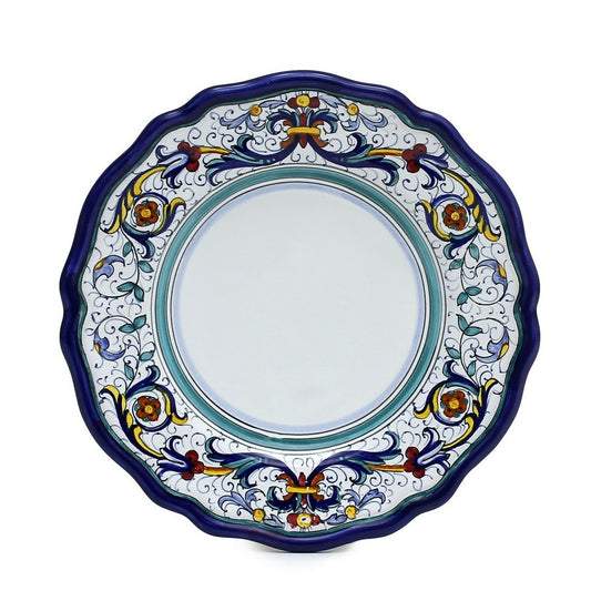 VECCHIA DERUTA: Salad plate - DERUTA OF ITALY