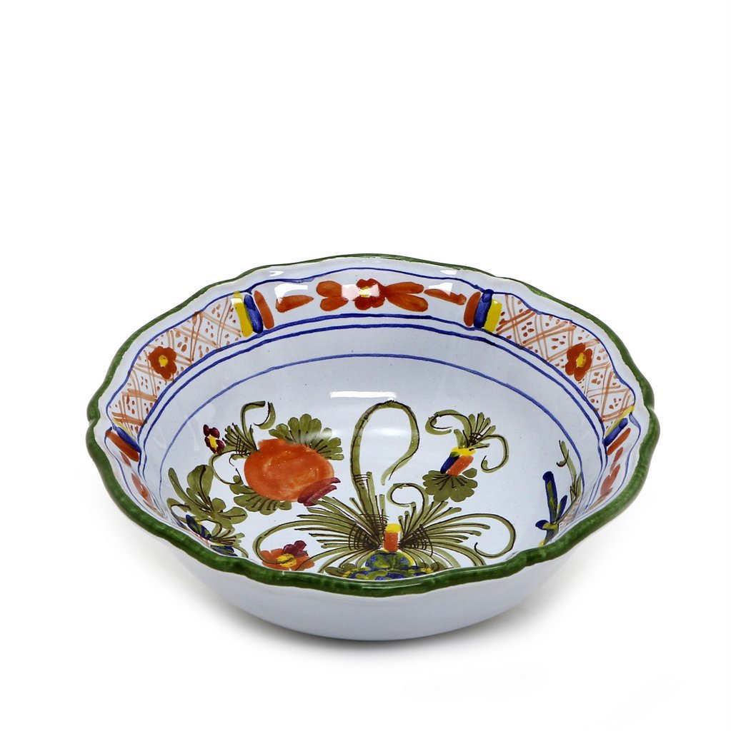 FAENZA: Cereal/Salad Bowl - DERUTA OF ITALY