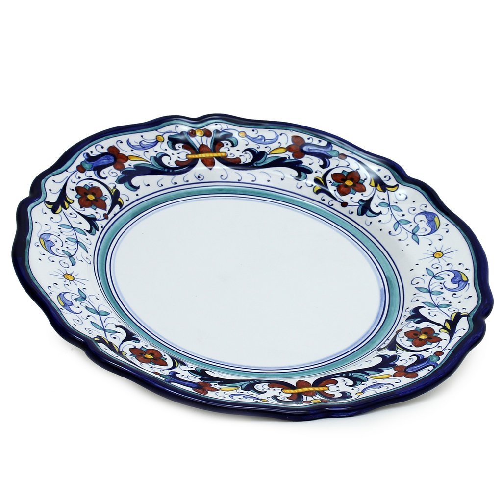 VECCHIA DERUTA: Charger Buffet Platter - DERUTA OF ITALY