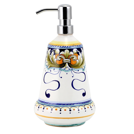 DERUTA FOGLIE: Liquid Soap Lotion Dispenser (Large 26 OZ) - DERUTA OF ITALY