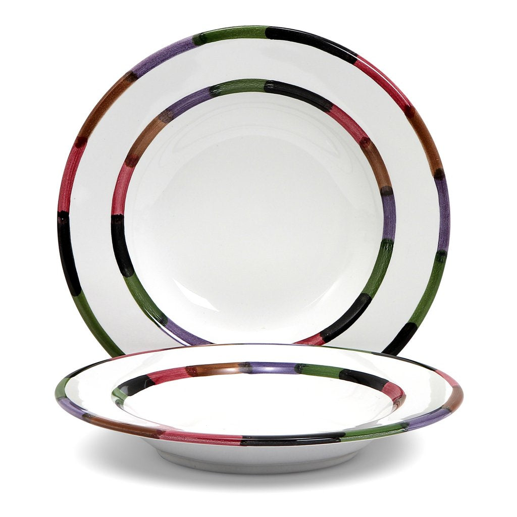 CIRCO: Rim Pasta Soup plate - DERUTA OF ITALY