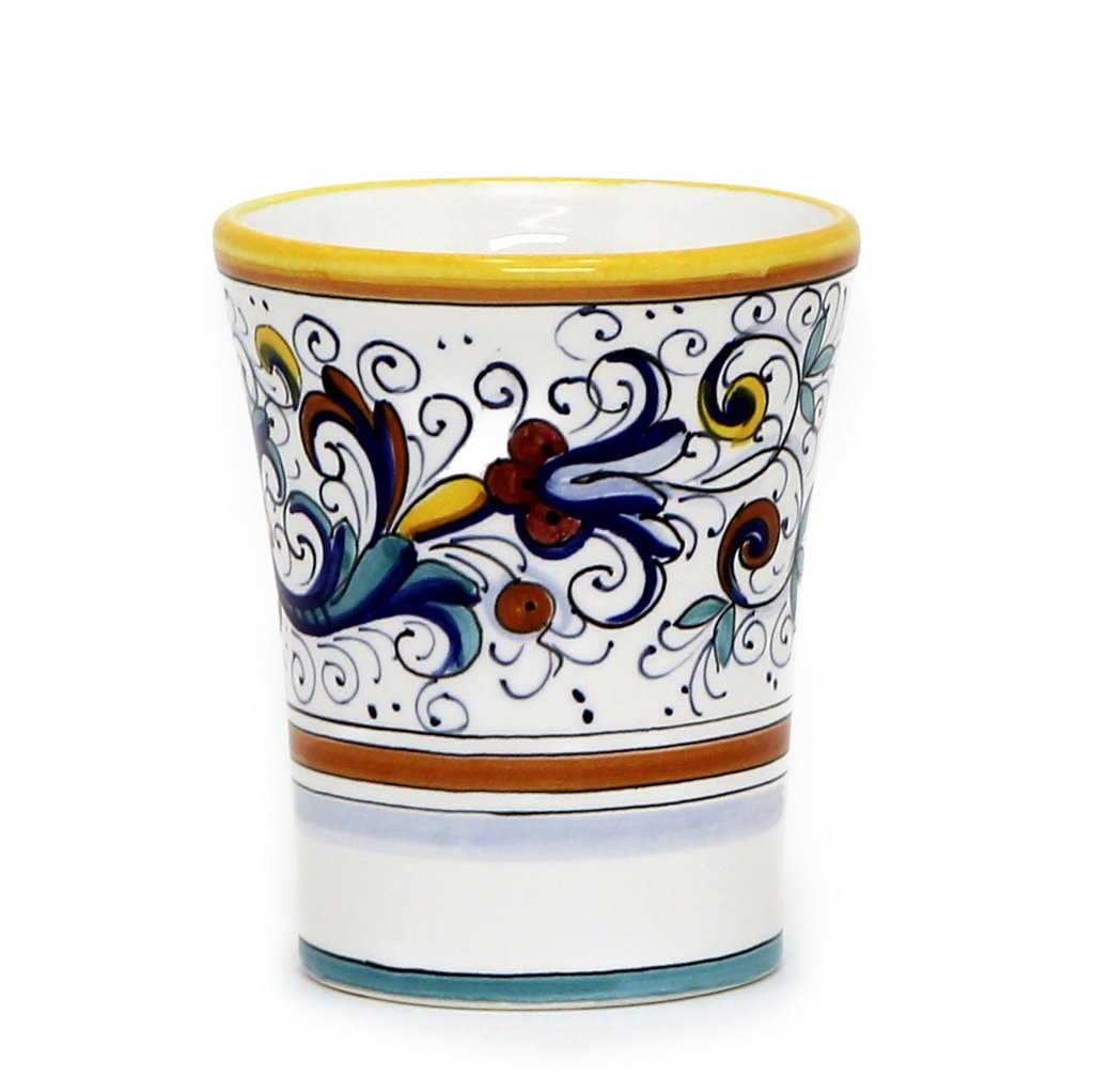 RICCO DERUTA DELUXE: Flared Drinking Cup Mug (10 Oz) - DERUTA OF ITALY