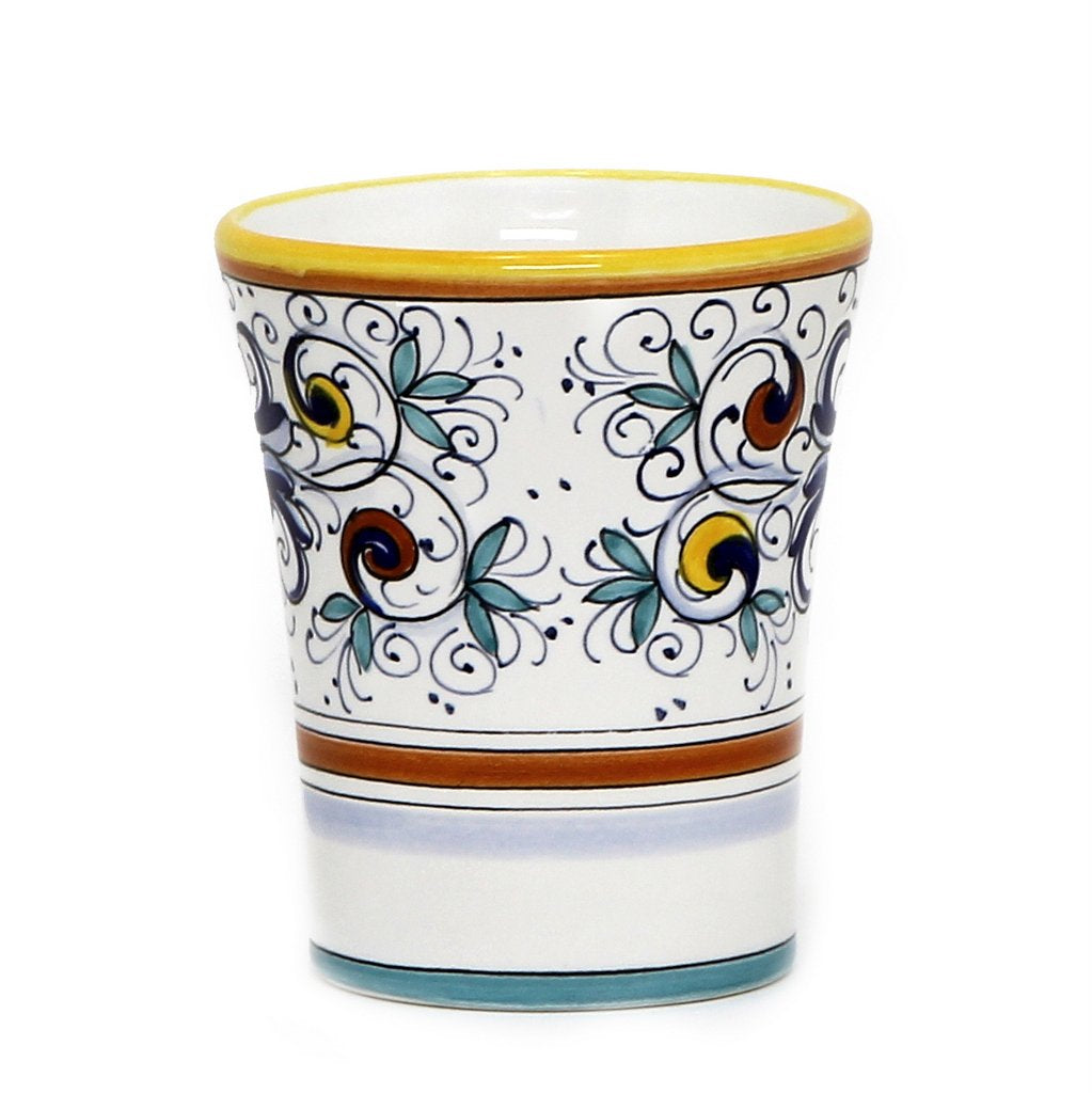 RICCO DERUTA DELUXE: Flared Drinking Cup Mug (10 Oz) - DERUTA OF ITALY