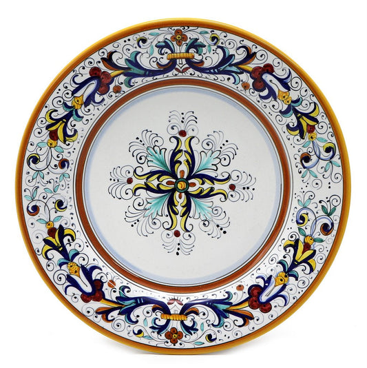 RICCO DERUTA: Dinner Plate - DERUTA OF ITALY