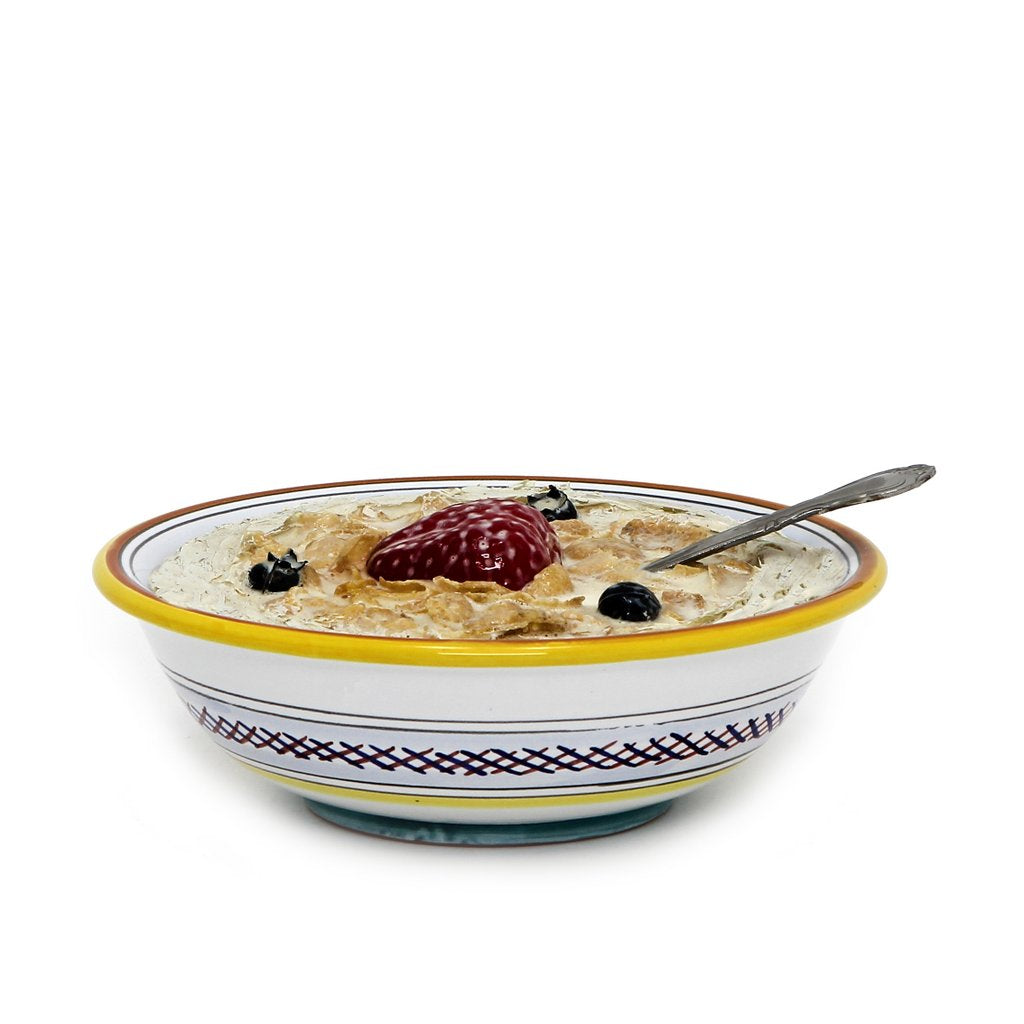 RICCO DERUTA: Cereal/Salad Bowl - DERUTA OF ITALY