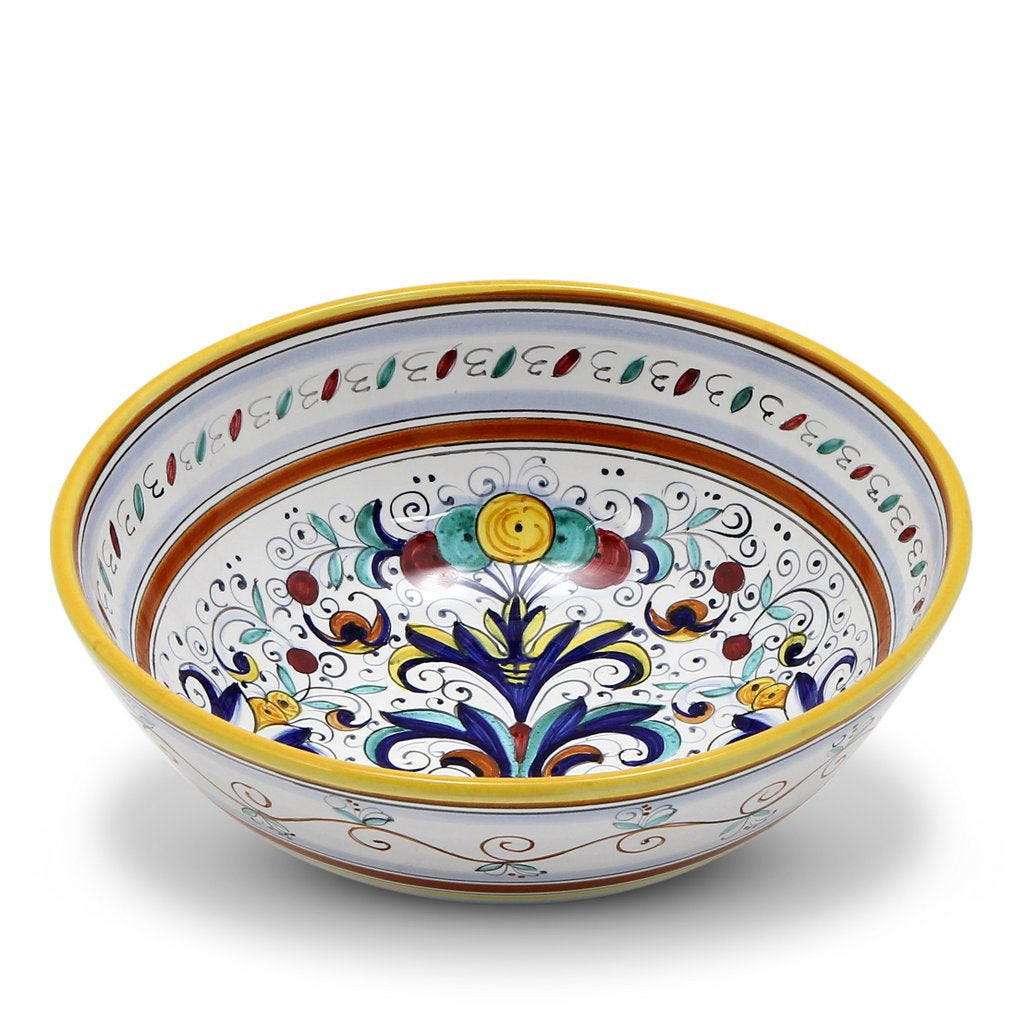 RICCO DERUTA: Salad Bowl (Medium) 10" - DERUTA OF ITALY