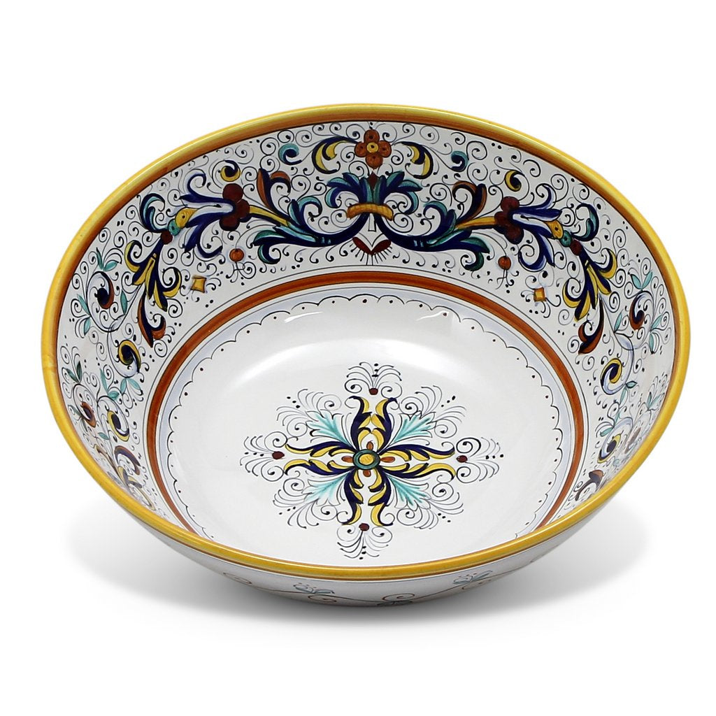 RICCO DERUTA: Serving pasta bowl (Large) - DERUTA OF ITALY