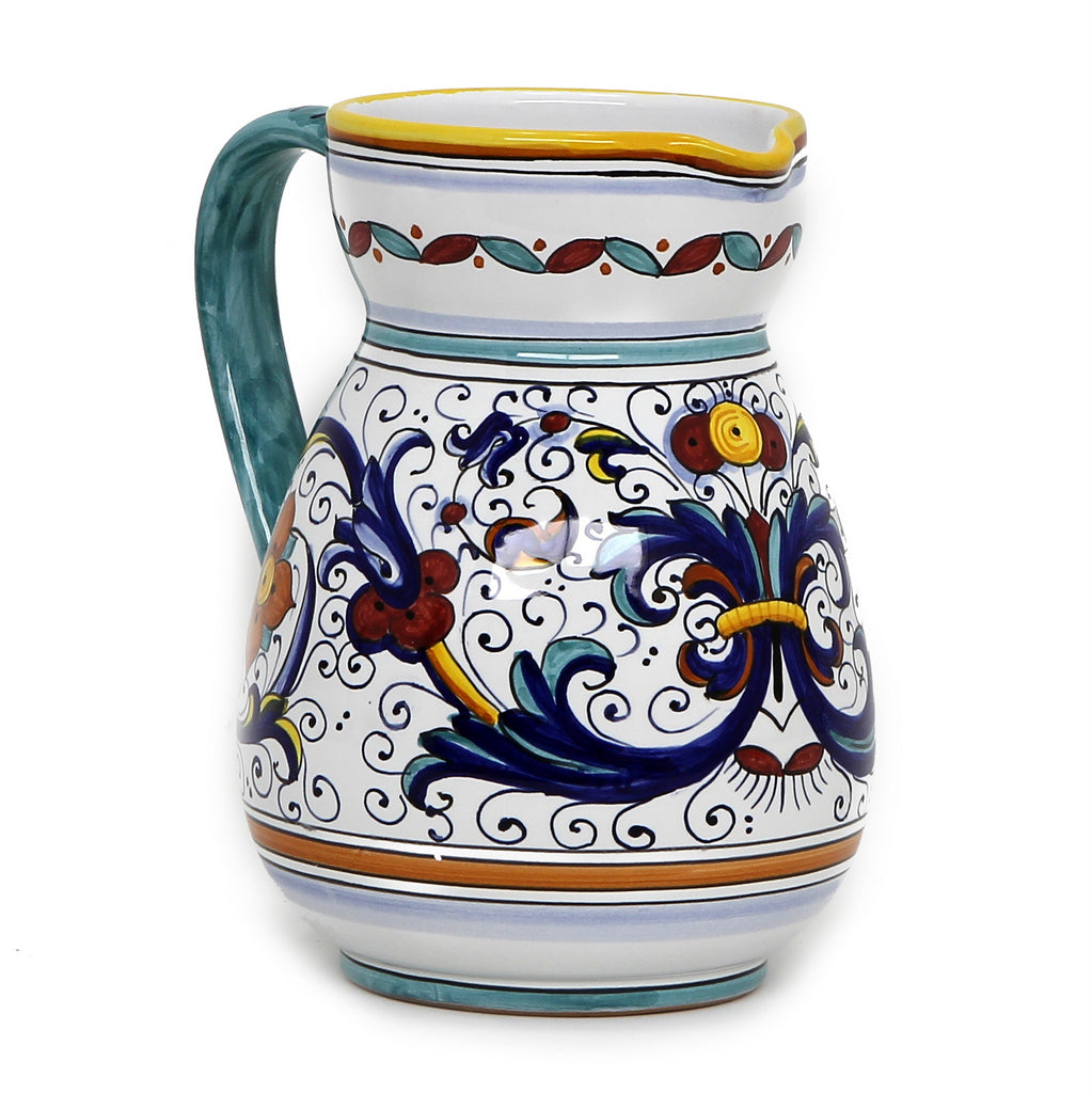 RICCO DERUTA: Pitcher (2 Liters/64 Oz/ 8 Cups) - DERUTA OF ITALY