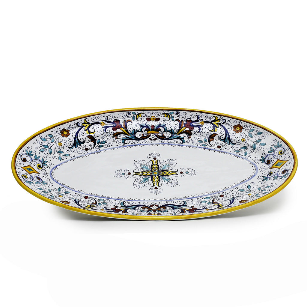 RICCO DERUTA DELUXE: Extra Large Oval Platter - Artistica.com