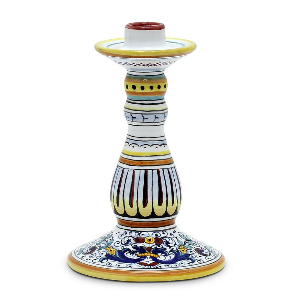 Deruta of Italy Candlestick hand made