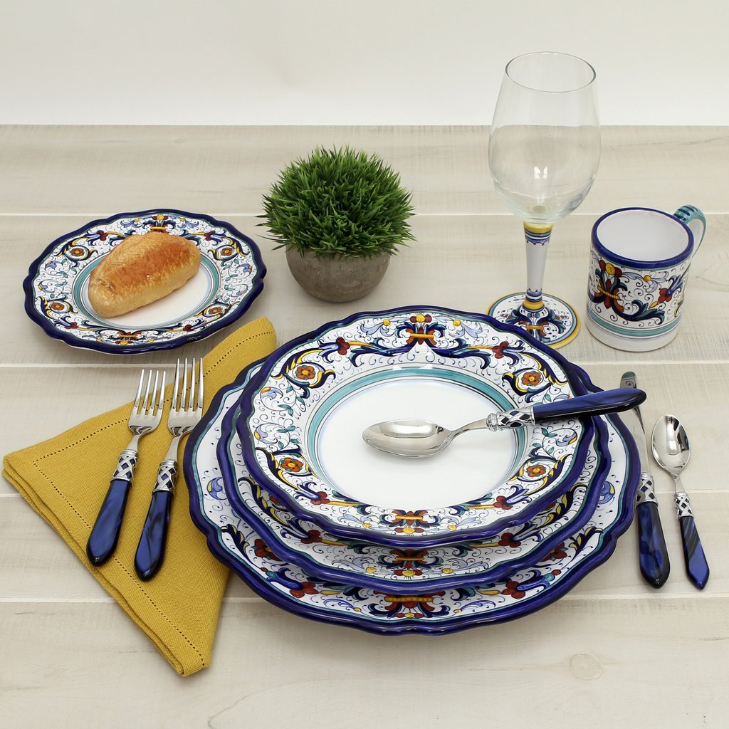 VECCHIA DERUTA: Charger Buffet Platter - DERUTA OF ITALY