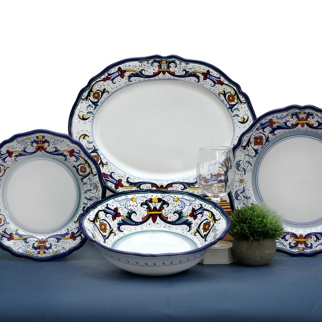 VECCHIA DERUTA: Charger Buffet Platter - DERUTA OF ITALY