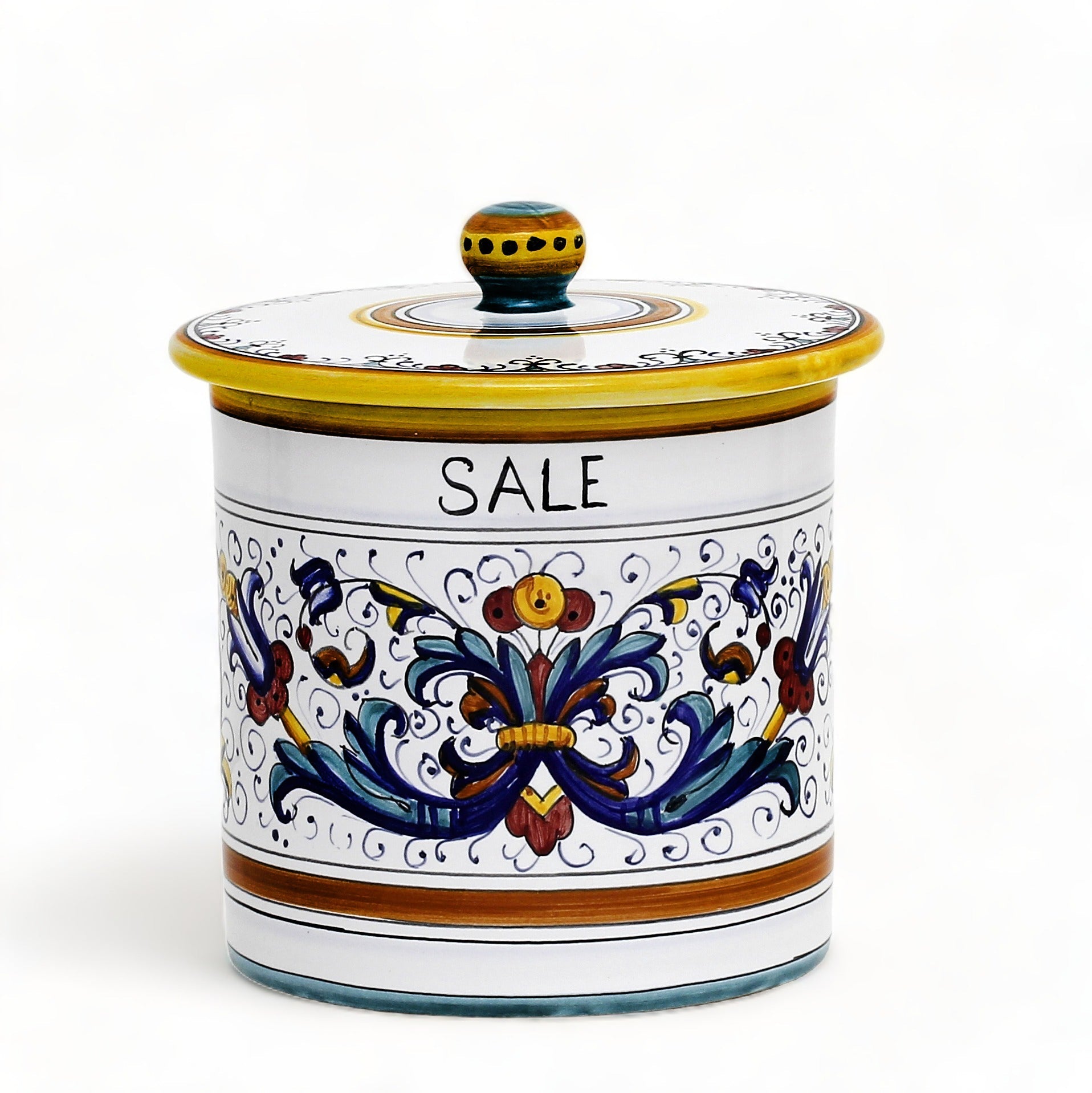 RICCO DERUTA DELUXE: Canister with Ceramic Lid - 'SALE' by RC Italian Design